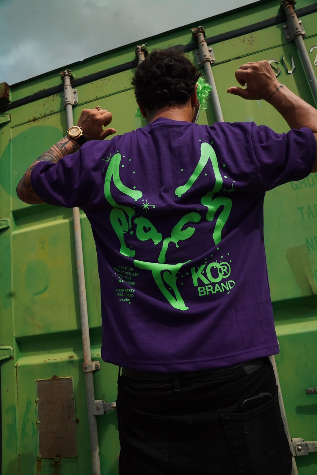 DEMON TEE PURPLE