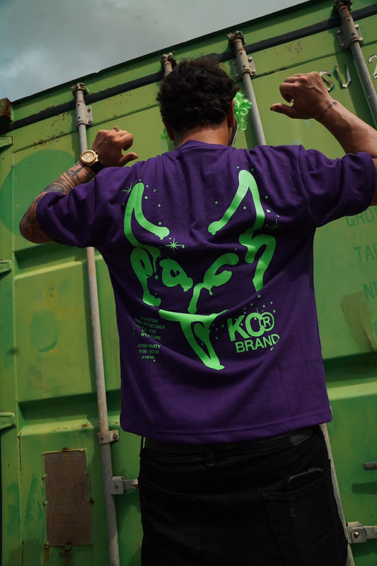DEMON TEE PURPLE