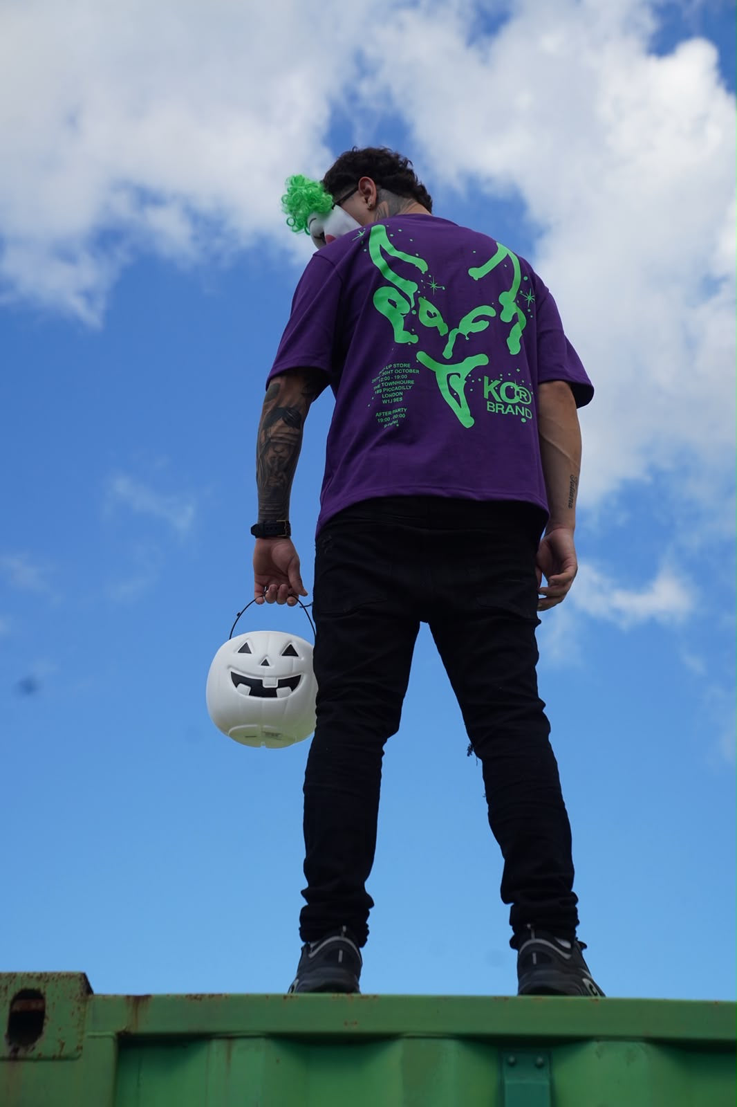 DEMON TEE PURPLE