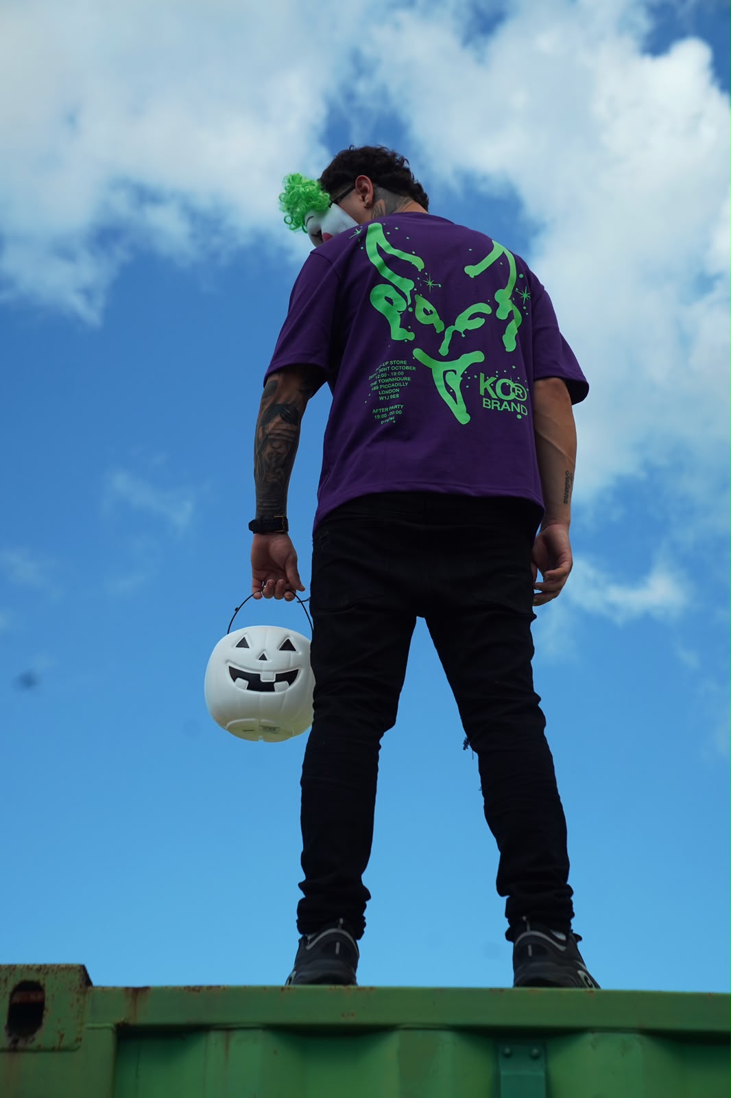 DEMON TEE PURPLE