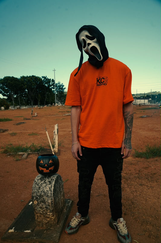 Demon tee orange